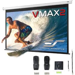 Ecran de proiectie electric, 299 x 168 cm,  EliteScreens VMAX135XWH2, 2 telecomenzi, Format 16:9, Trigger 12V
