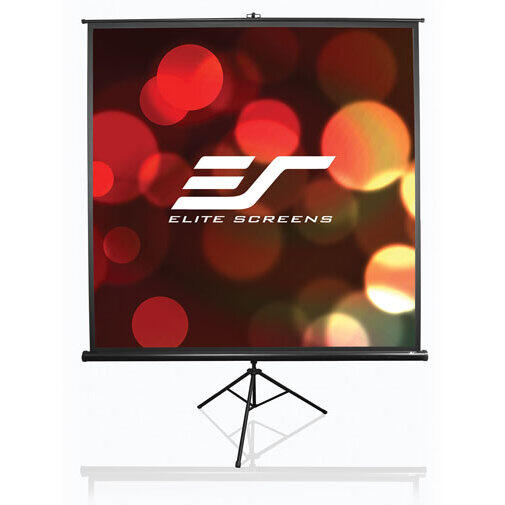 Ecran proiectie cu trepied, 244 x 244 cm EliteScreens T136UWS1, Format 1:1