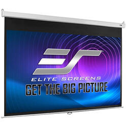 Ecran de proiectie pentru perete/tavan EliteScreens SRM-PRO, M100HSR-PRO, 220 cm x125 cm, Format 16:9, SLOW RETRACTION
