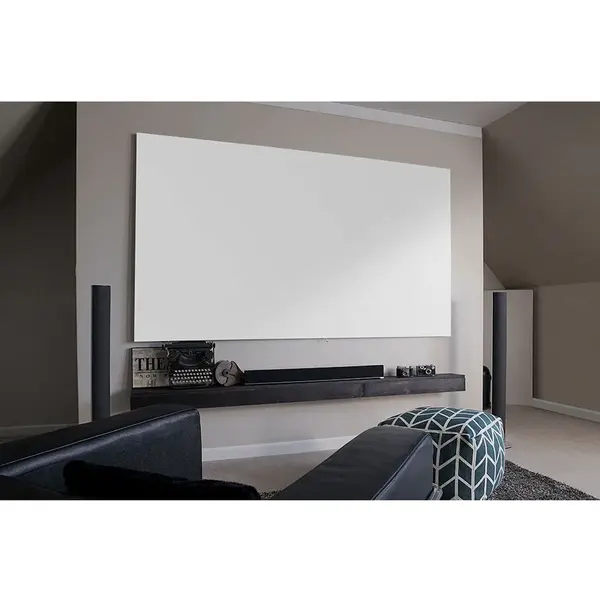 Ecran proiectie cu rama fixa, de perete, 299 x 168 cm, EliteScreens AEON, AR135WH2, Format 16:9