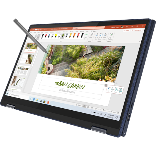 Ultrabook Lenovo 13.3'' Yoga 6 13ARE05, FHD IPS Touch, Procesor AMD Ryzen™ 5 4500U (8M Cache, up to 4.0 GHz), 16GB DDR4, 1TB SSD, Radeon, Win 10 Home, Abyss Blue