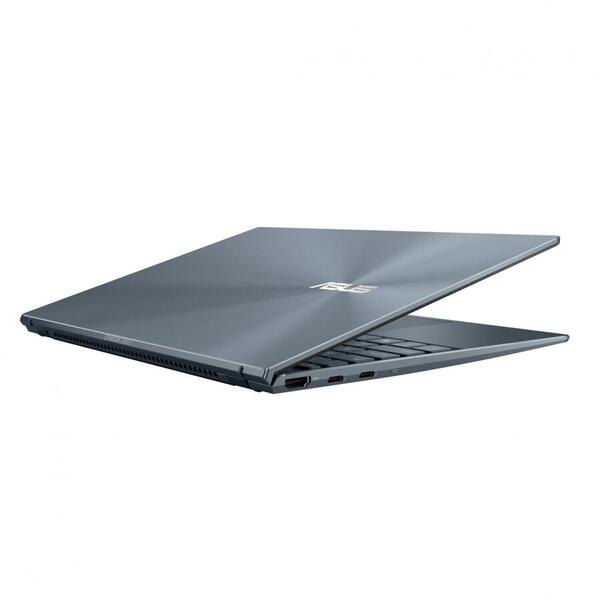 Ultrabook ASUS 13.3'' ZenBook 13 OLED UX325EA, FHD, Procesor Intel® Core™ i7-1165G7 (12M Cache, up to 4.70 GHz, with IPU), 8GB DDR4X, 512GB SSD, Intel Iris Xe, Win 10 Home, Pine Grey