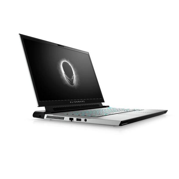 Laptop Gaming Dell Alienware M15 R4 (Procesor Intel® Core™ i9-10980HK (16M Cache, up to 5.30 GHz) 15.6" UHD, 32GB, 2 x 2TB SSD, nVidia GeForce RTX 3080 @8GB, Win10 Pro, Argintiu)