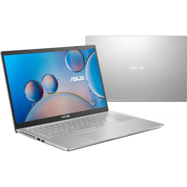 Laptop ASUS 15.6'' X515EA, FHD, Procesor Intel® Core™ i3-1115G4 (6M Cache, up to 4.10 GHz), 8GB DDR4, 256GB SSD, GMA UHD, Win 10 Home S, Transparent Silver