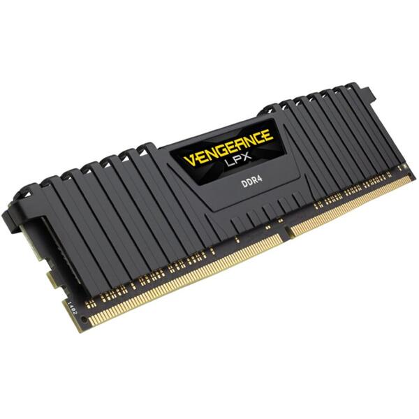 Memorie Corsair Vengeance LPX Black DDR4, 1x16GB, 2400MHz, CL 16