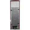 Combina frigorifica Fram FC-VRR340BDF+, 340l, Clasa F, Less Frost, Lumina LED, Dezghetare automata frigider, H 190 cm, Visiniu