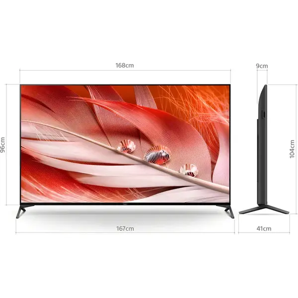Televizor Sony 75X93J, 189 cm, Smart Google TV, 4K Ultra HD, LED, Clasa G