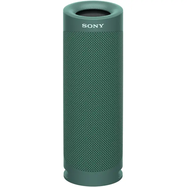 Boxa portabila Sony SRS-XB23G, Extra Bass, Rezistenta la apa IP67, Bluetooth 5.0, Autonomie 12 ore, Microfon, Verde