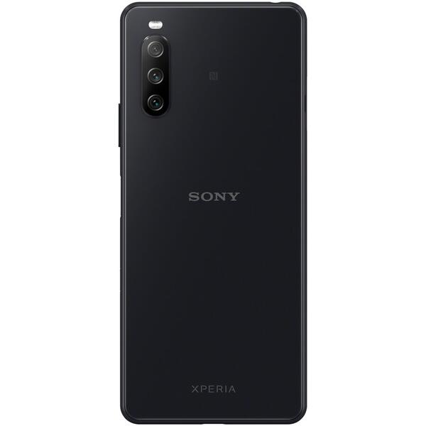 Telefon mobil Sony Xperia 10 III, Dual SIM, 6GB RAM, 128GB, 5G, Black
