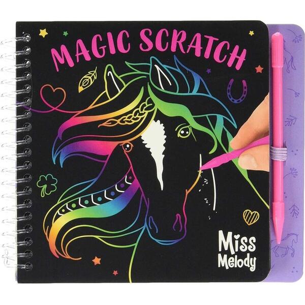 Carte Mini Magic Scratch Miss Melody Depesche PT10709