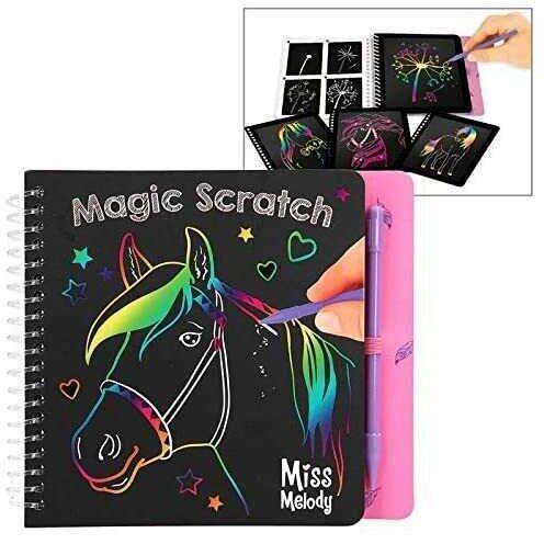 Carte Mini Magic Scratch Miss Melody Depesche PT10709