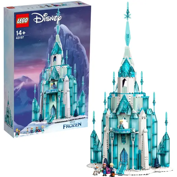 LEGO® LEGO Disney Princess - Castelul de gheata 43197, 1709 piese