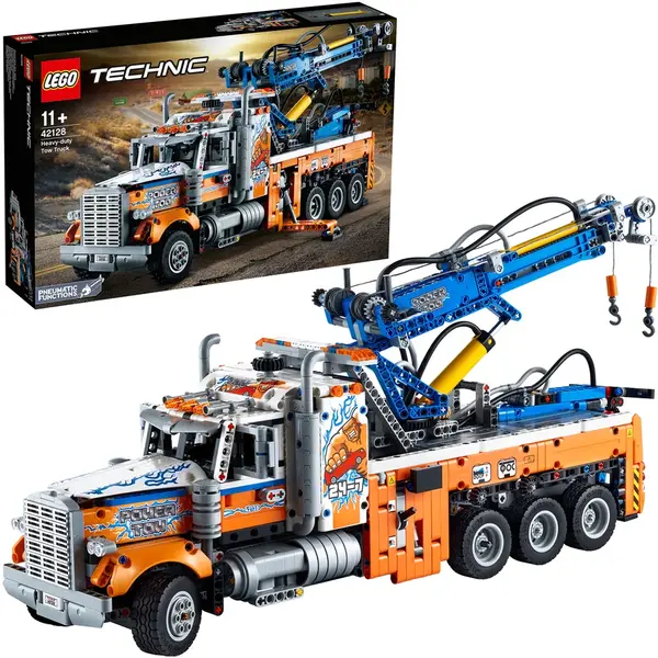 LEGO® LEGO Technic - Camion de remorcare de mare tonaj 42128, 2017 piese
