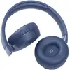 Casti audio on-ear JBL Tune 660NC, Wireless, Active noise cancelling, Bluetooth, Asistent vocal, Albastru