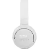 Casti audio on-ear JBL Tune 660NC, Wireless, Active noise cancelling, Bluetooth, Asistent vocal, Alb