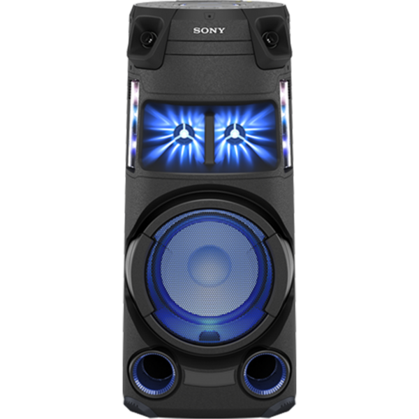 Sistem audio High Power SONY MHC-V43D, Jet Bass Booster, Bluetooth, Party lights, Radio, Negru
