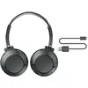 Casti Bluetooth on-ear TCL MTRO200BTBK-EU, Strong BASS, Shadow Black