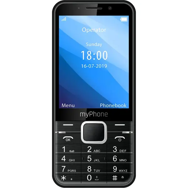 Telefon mobil MyPhone UP, Dual SIM, Black