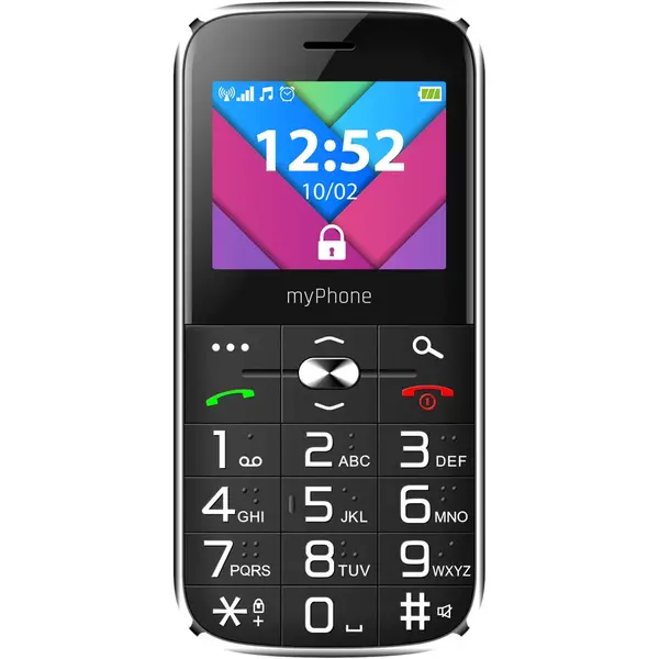 Telefon mobil MyPhone Halo C, Dual SIM, Black