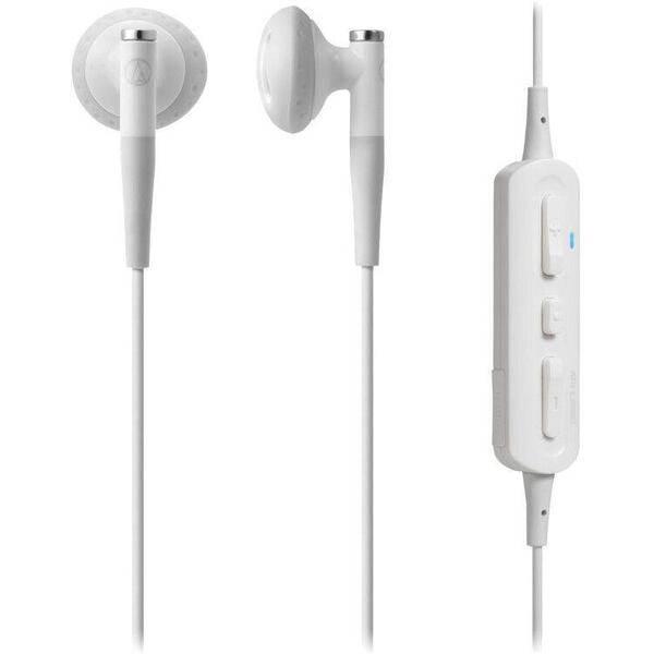 Audio Technica Resigilat: Casti Bluetooth Audio-Technica ATH-C200BTWH, alb/argintiu