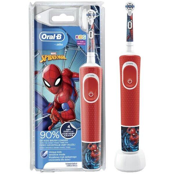 Periuta de dinti pentru copii Vitality D100 Oral-B Spider-Man