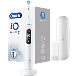 Periuta de dinti electrica ORAL-B iO 7, Bluetooth, Curatare 3D, 5 programe, 1 capat, alb