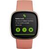 Ceas activity tracker Fitbit Versa 3, NFC, WiFi, Bluetooth (Roz)