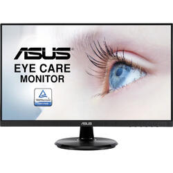 Monitor LED IPS ASUS 23.8", FullHD, 75Hz, 5ms, FreeSync, Frameless, Flicker free, Low Blue Light, HDMI, DP, VA24DQ