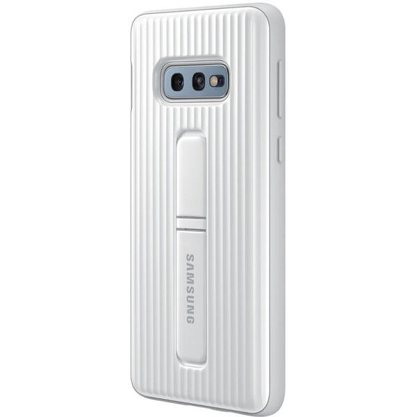 Samsung Husa  Protectie  spate Standing alb pentru Galaxy S10e