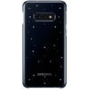 Husa tip "LED Cover" (NFC powered back cover) - Negru pentru Samsung Galaxy S10e (G970F)