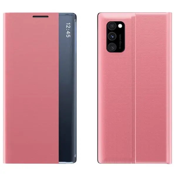 Husa Flip Cover Upzz Sleep Compatibila Cu Samsung Galaxy Note 10 Lite , roz
