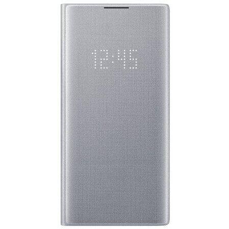 Husa Flip Cover  Compatibila Cu Samsung Galaxy Note 10  , gri