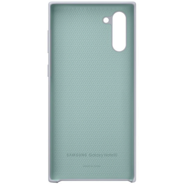 Husa de protectie Samsung  Silicon Galaxy Note 10, Argintie