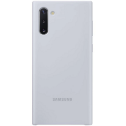 Husa de protectie Samsung  Silicon Galaxy Note 10, Argintie