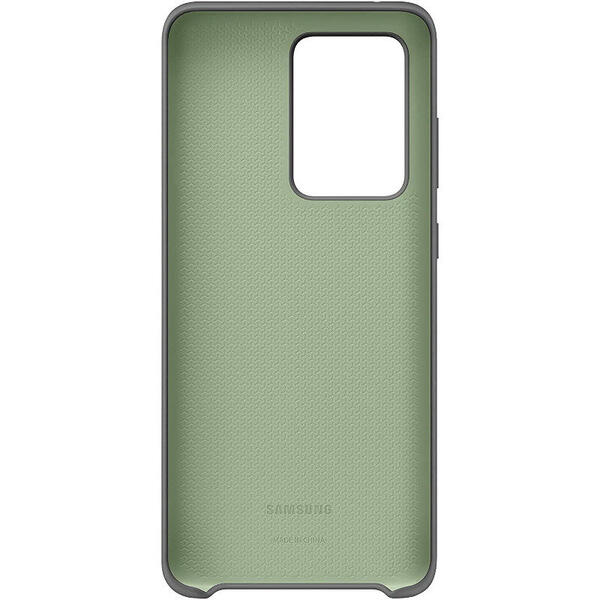 Protectie spate Silicon Gri pentru Samsung Galaxy S20 Ultra/S20 Ultra 5G