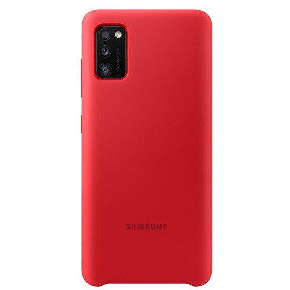Capac protectie spate "Silicone Cover" - Rosu pentru Samsung Galaxy A41 (A415F) -