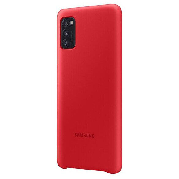 Capac protectie spate "Silicone Cover" - Rosu pentru Samsung Galaxy A41 (A415F) -