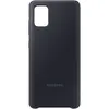 Husa de protectie Samsung Silicone Cover pentru Galaxy A51,  Black