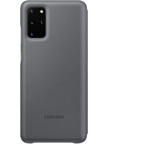 Husa de protectie Samsung pentru Galaxy S20 PLUS, LED View Cover, Gri
