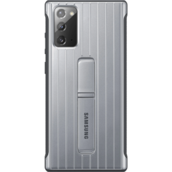 Husa de protectie Samsung EF-RN980CSEG Protective Standing pentru Galaxy Note 20, Argintiu