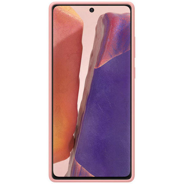 Capac protectie spate Silicone Cover, Maro Copper pentru Samsung Galaxy Note 20 (N980)
