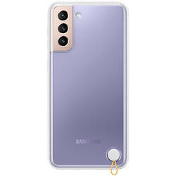 Capac Protectie  spate Clear White pentru Samsung Galaxy S21 Plus
