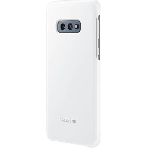 Samsung Protectie spate LED Cover Alb  pentru Galaxy S10e