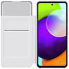 Husa Smart Flip tip "View Wallet Cover", Alb pentru Samsung Galaxy A52, A52 5G