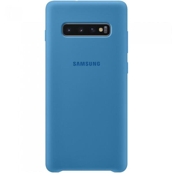 Protectie Spate Samsung EF-PG975TLEGWW pentru Samsung Galaxy S10 Plus Albastru