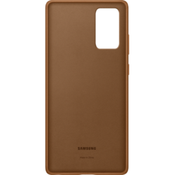 Husa de protectie Samsung Leather pentru Galaxy Note 20, Maro