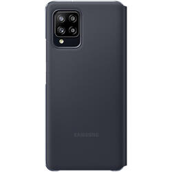 Husa Protectie de tip Book Smart S View Black pentru Samsung Galaxy A42 5G