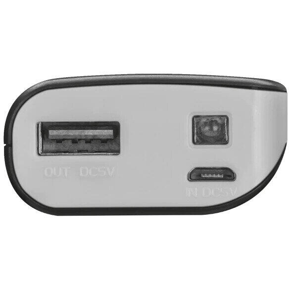 Powerbank Trust Primo 5200mAh, Micro USB, Negru
