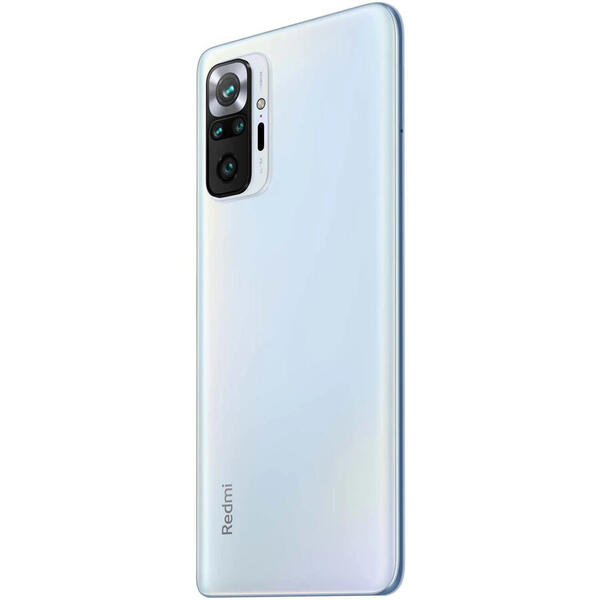 Telefon mobil Xiaomi Redmi Note 10 Pro, Dual SIM, 6GB RAM, 128GB, Glacier Blue