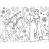 LISCIANI Puzzle de colorat maxi - Elsa si prietenii (60 piese)